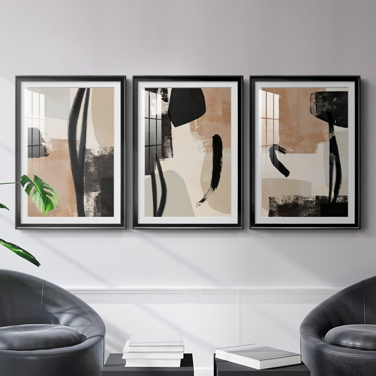 WexfordHome Selective Arrangement I 3 Piece Picture Frame Painting